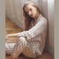 Long sleeve room wear top and bottom set (chelcy-11/chelcy-12) chelcy-s-11-12 