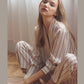 Long sleeve room wear top and bottom set (chelcy-11/chelcy-12) chelcy-s-11-12 