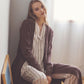 Long sleeve room wear top and bottom set (chelcy-11/chelcy-12) chelcy-s-11-12 