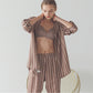 Long sleeve room wear top and bottom set (chelcy-11/chelcy-12) chelcy-s-11-12 
