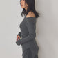 日本製 オーガニックコットン ニットプルオーバー knit-003