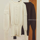 日本製 オーガニックコットン ショートカーディガン knit-006