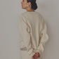 日本製 オーガニックコットン カーディガン knit-007