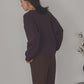 日本製 オーガニックコットン カーディガン knit-007