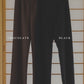 日本製 オーガニックコットン スリットパンツ knit-009