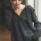 ジャガード編みニットプルオーバー knit-011
