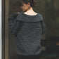 ジャガード編みニットプルオーバー knit-011