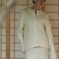 リブニットブルゾン knit-012