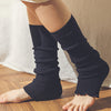 シルク リブ編み レッグウォーマー lib-silkleg