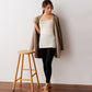 Soft silk long belly warmer mocchi-long 