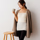 Soft silk long belly warmer mocchi-long 