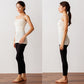 Soft silk long belly warmer mocchi-long 