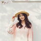 日本製 桜染グラデーション シルキータッチロングシャツ sumi015-pinkgra