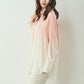 日本製 桜染グラデーション シルキータッチロングシャツ sumi015-pinkgra