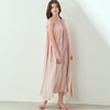 日本製 桜染グラデーションノースリーブワンピース sumi019-pinkgra